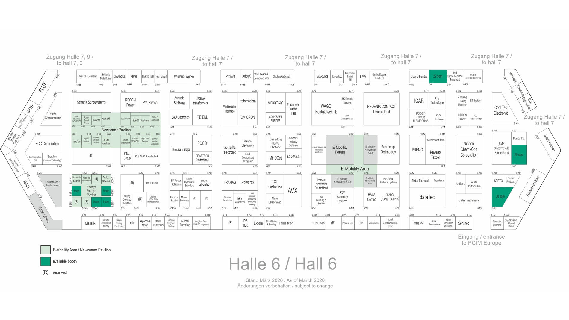 Hall 6 Nürnberg Messe