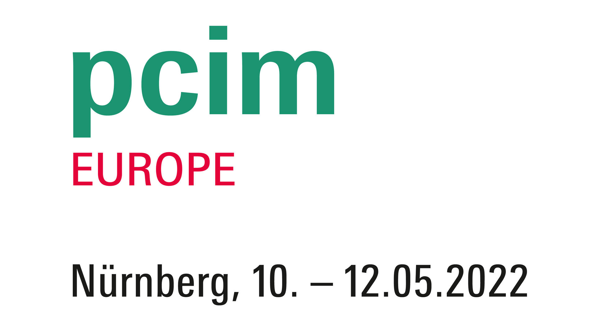 Logo der PCIM Europe