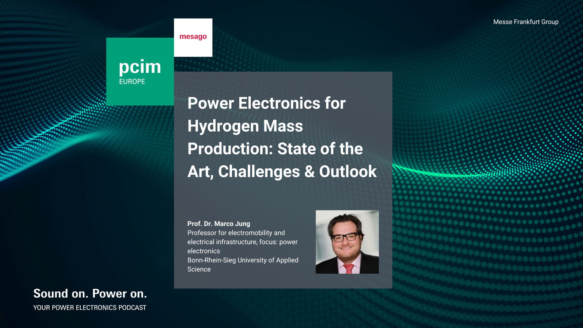 Prof. Dr. Marco Jung of the Bonn-Rhein-Sieg University of Applied Science on Power Electronics for Hydrogen Mass Production