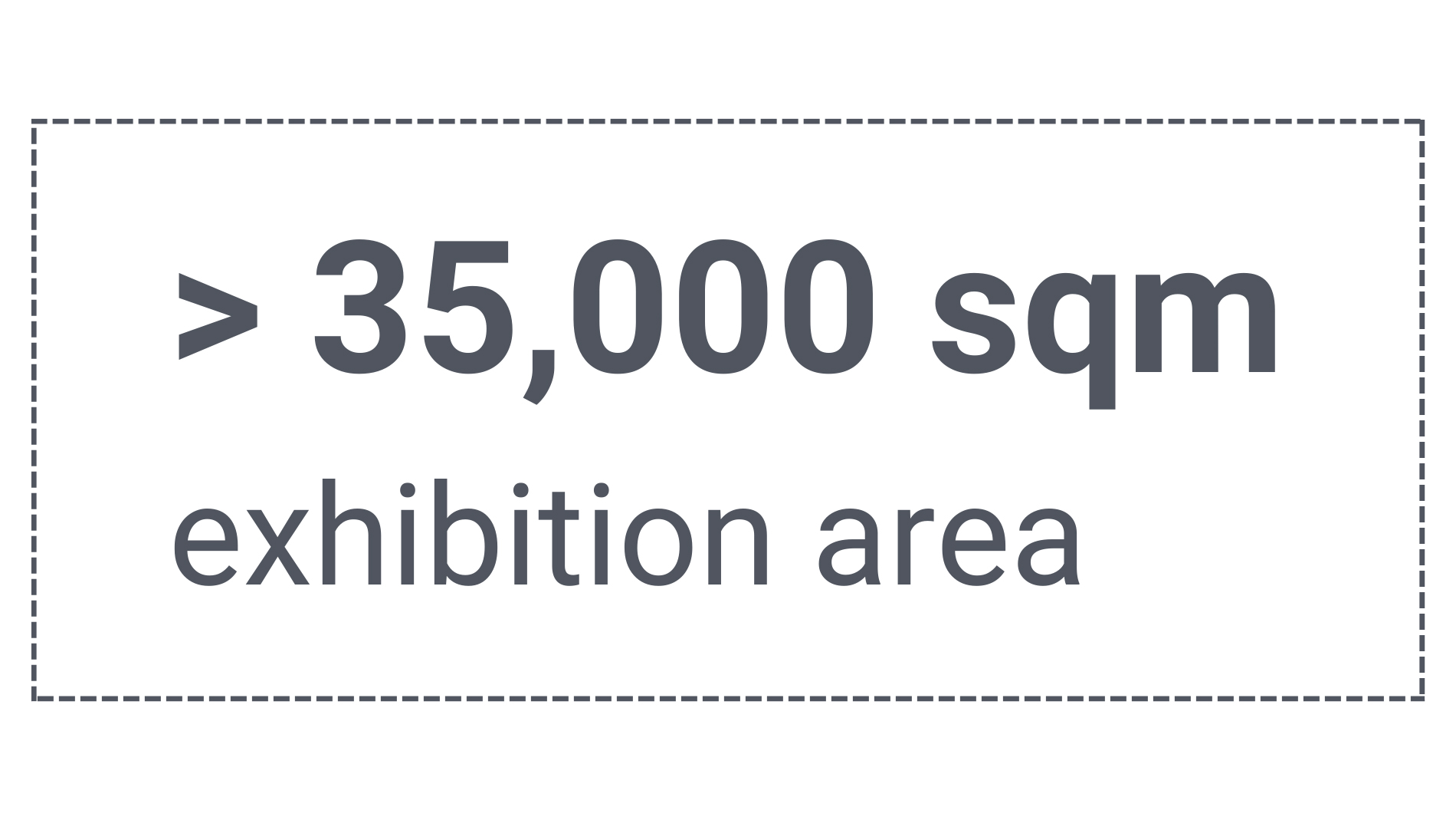 > 35.000m² Ausstellungsfläche - 2