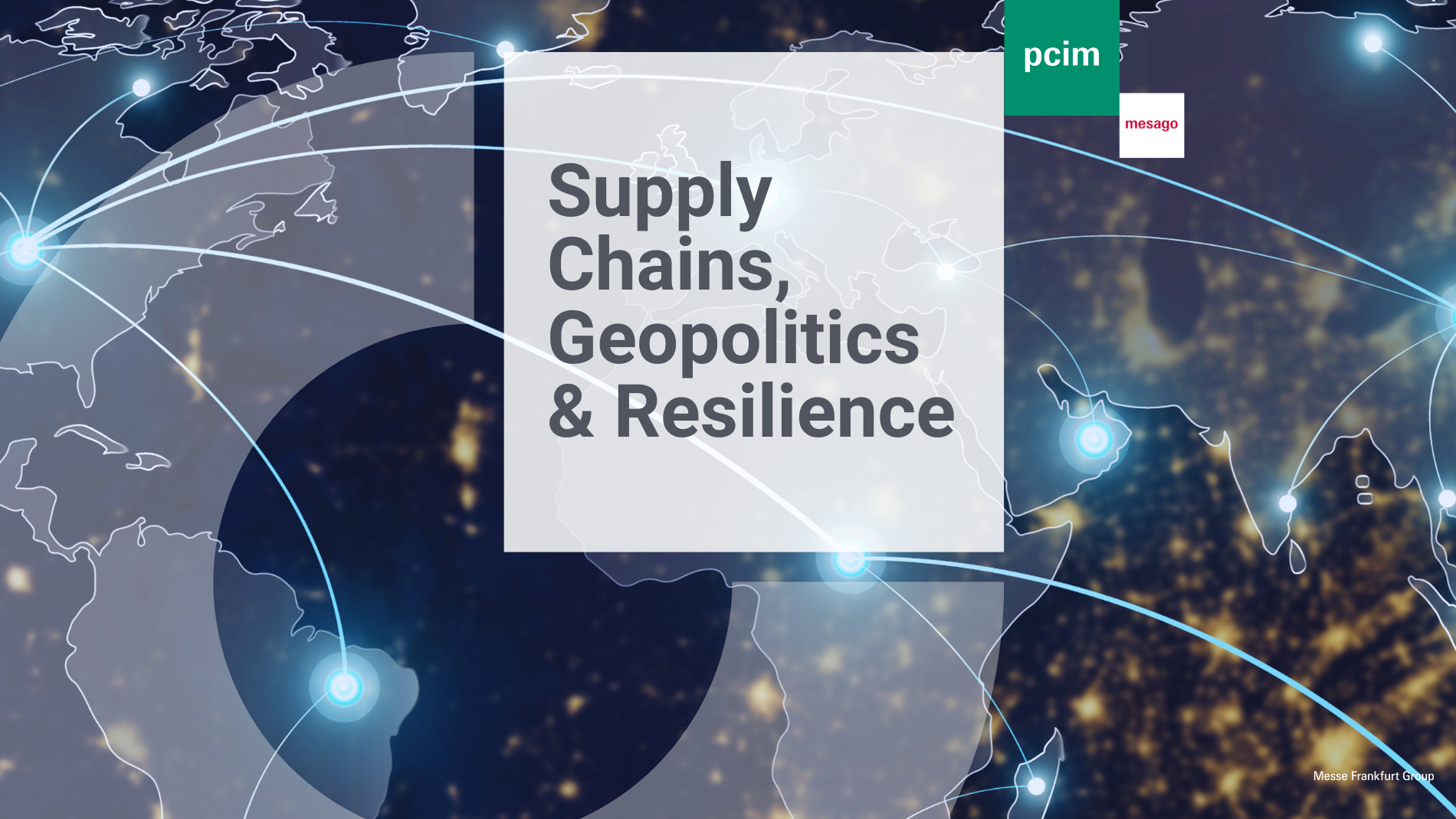 Supply Chains, Geopolitics & Resilience