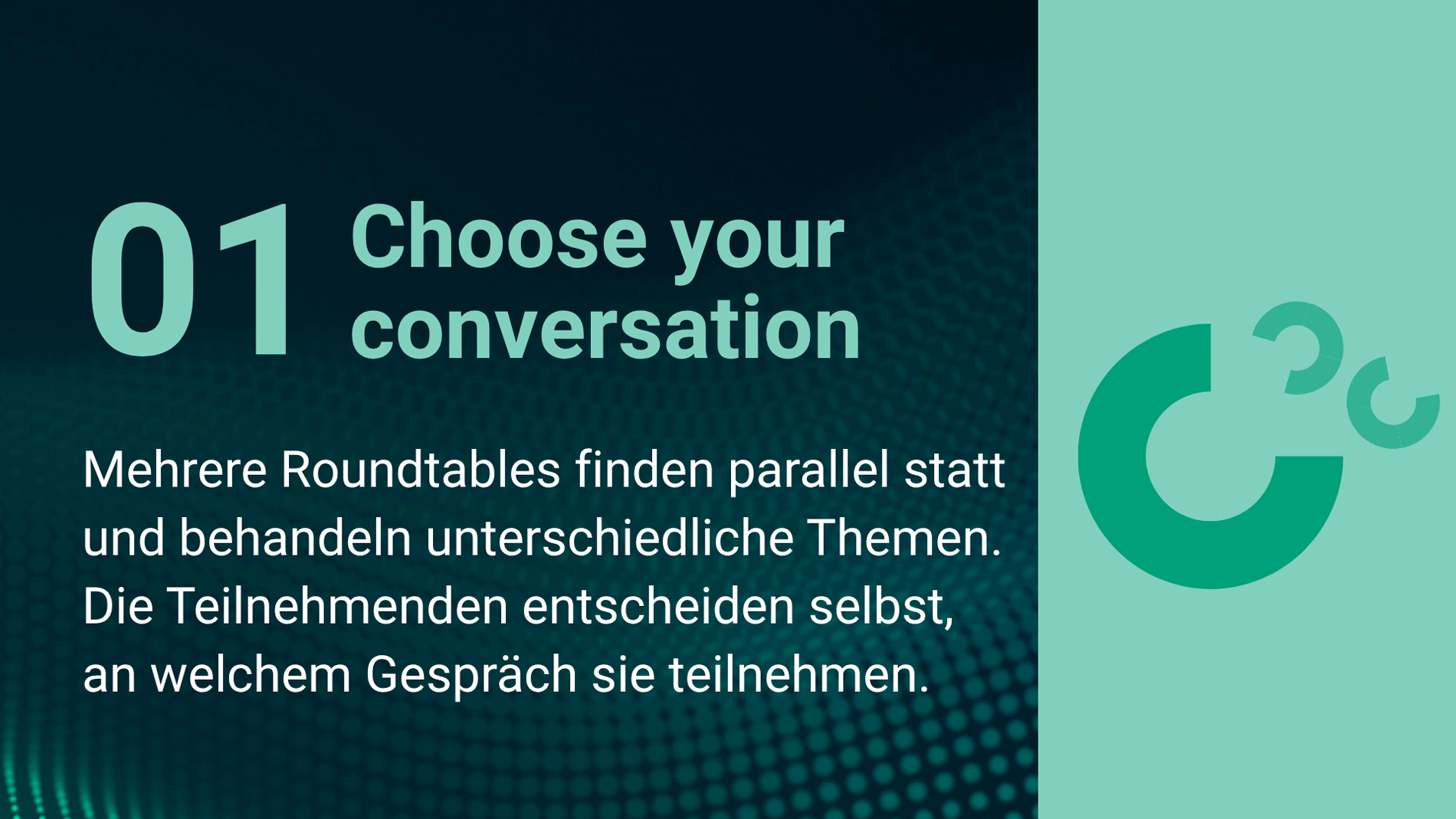 Choose your conversation