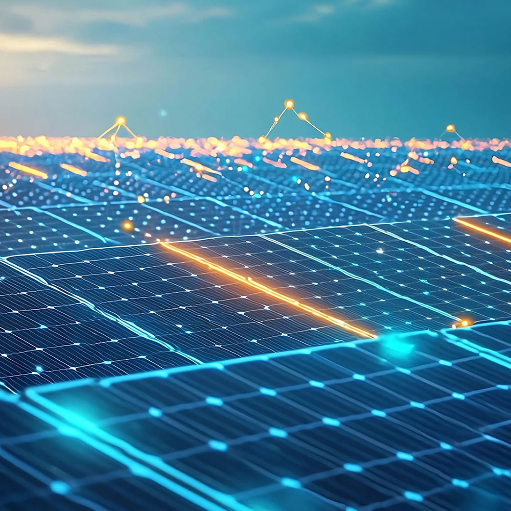 Optimized Solar Power Plant Connected to Smart Grid for Efficient Renewable Energy Management