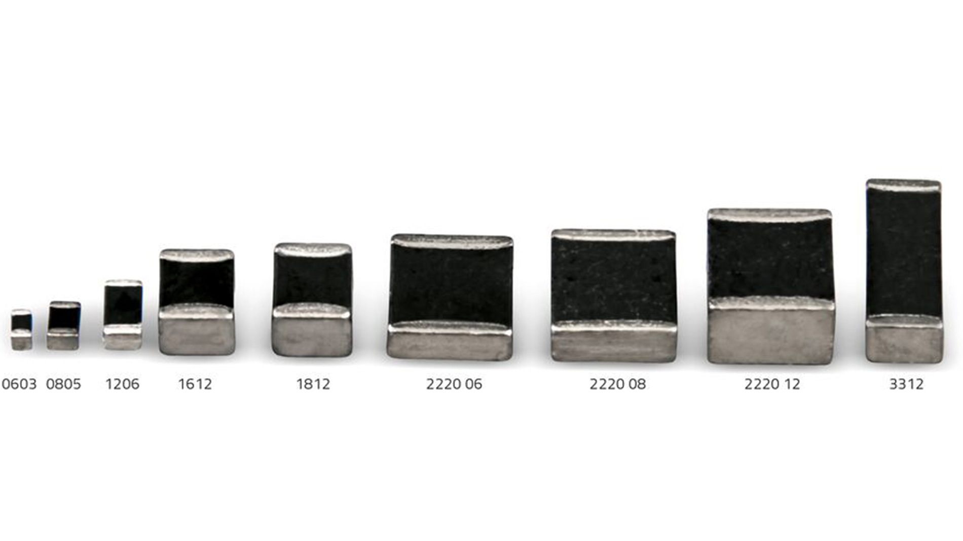 Figure 8: The WE-MPSB family comprises components in sizes 0603 to 3312 (Image: Würth Elektronic eiSos)